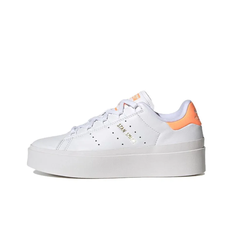 Adidas Stan Smith Bonega Cloud White Beam Orange Women's-0