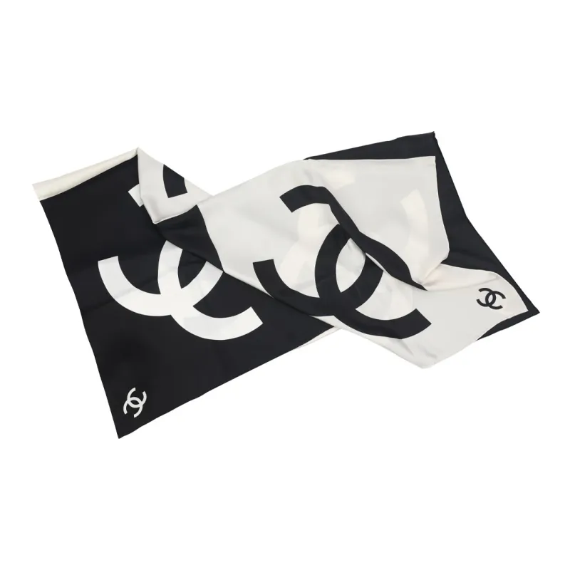 CHANEL Silk Scarves Women's-1