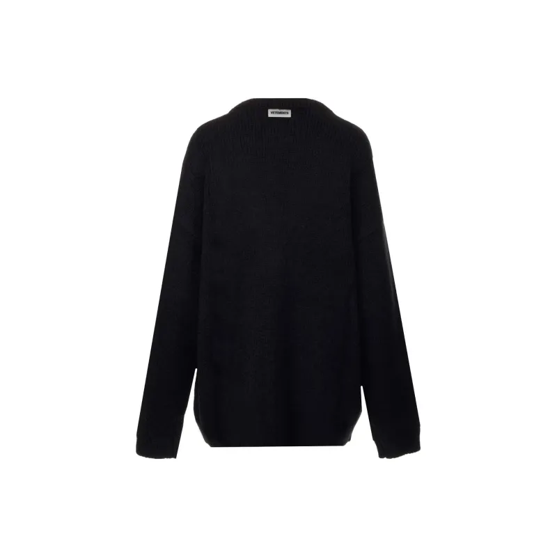Vetements FW22 Knitwear Women's Black-1