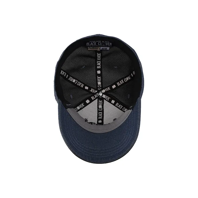 BLACK CLOVER Baseball Caps Men Marine Blue-3