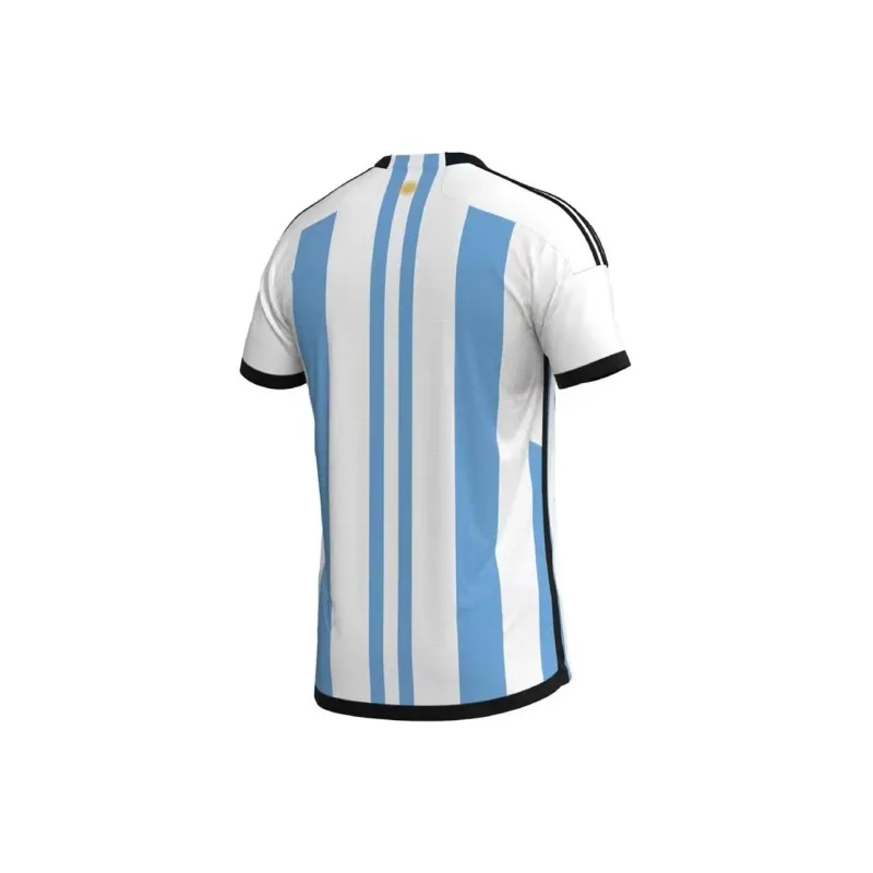 Adidas Argentina Soccer Jerseys Men Blue With White Lettering-1