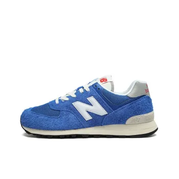 New Balance 574 Blue White Silver