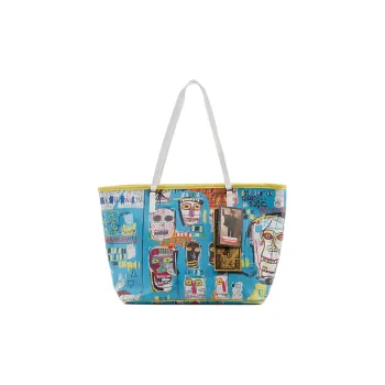SPRAYGROUND PVC Handbag Medium Size Unisex Lake Blue