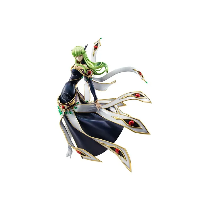 MegaHouse 1/8 Precious G.E.M. Code Geass C.C. British Outfit Scale Figures 26cm-0