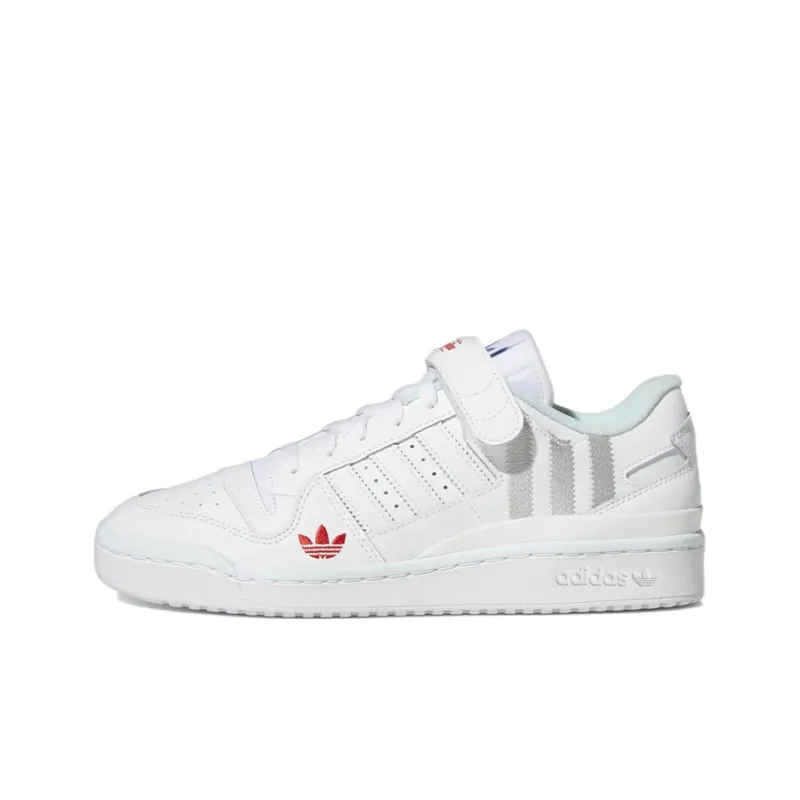 Forum Adidas Originals Low 'White Almost Blue'-0