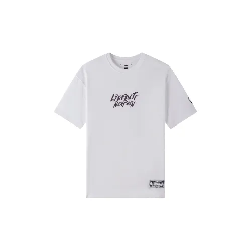 Lining X LNG T-Shirts Unisex White