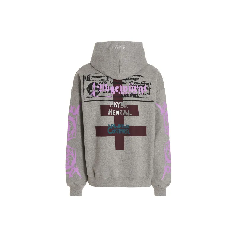 Vetements Sweatshirts Unisex Gray-1