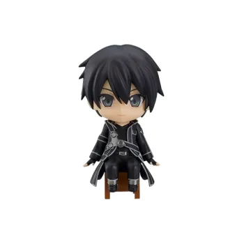 GSC Pauline/Pauline Kurobe Nendoroid Swacchao! Sword Art Online Kirito Chibi Figures 9cm