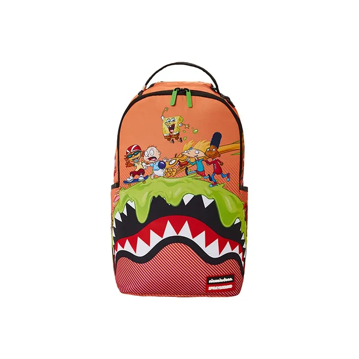 SPRAYGROUND Polyester Backpack Large Size Unisex Orange-0