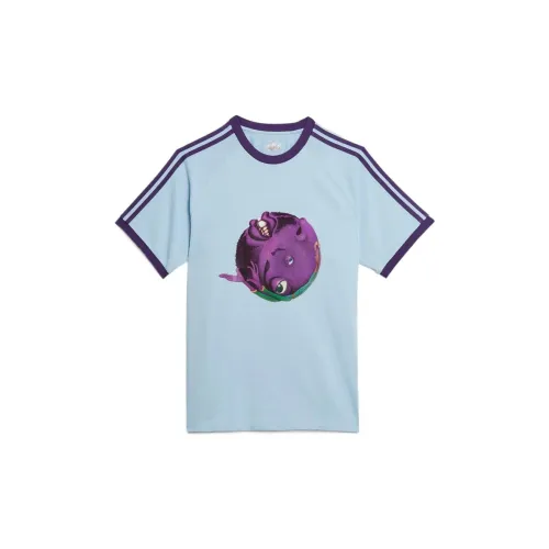 Adidas Originals Kerwin Frost Collection T-Shirts Men Pink/Blue