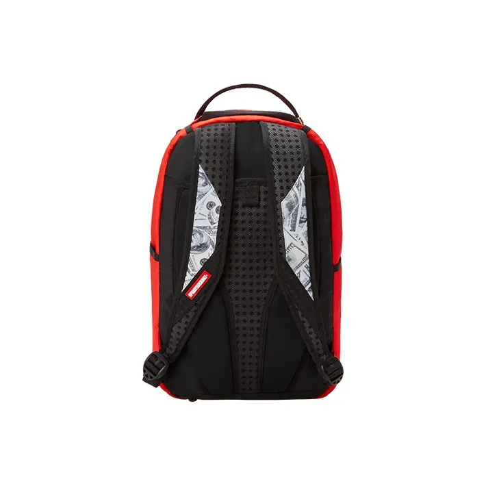 SPRAYGROUND DLX Garfield Collaboration Polyester Commute Backpack Large Size Unisex Red-4