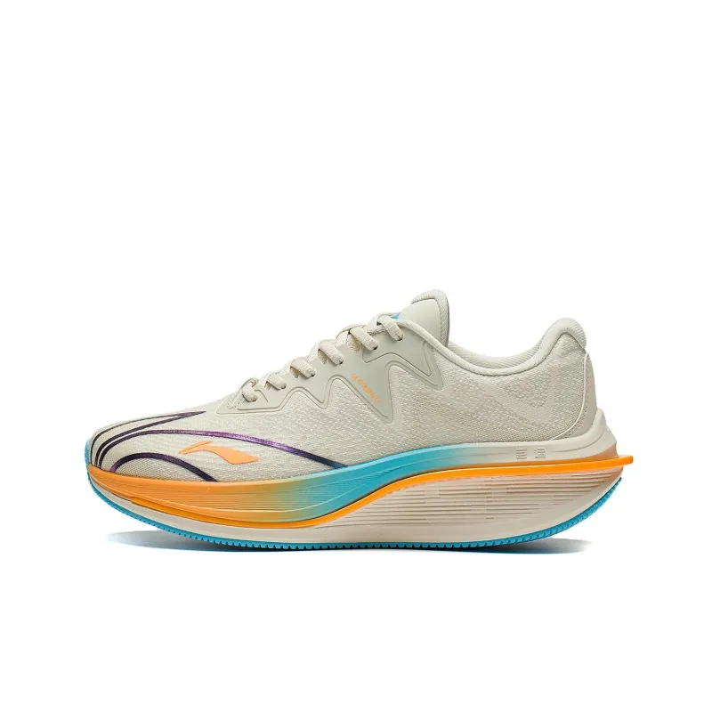 LiNing WuShi 5S 2.0 V3 Cushioning Anti-Slip And Wear-Resistant Low-Top Running Shoes Men's Pearl White-0