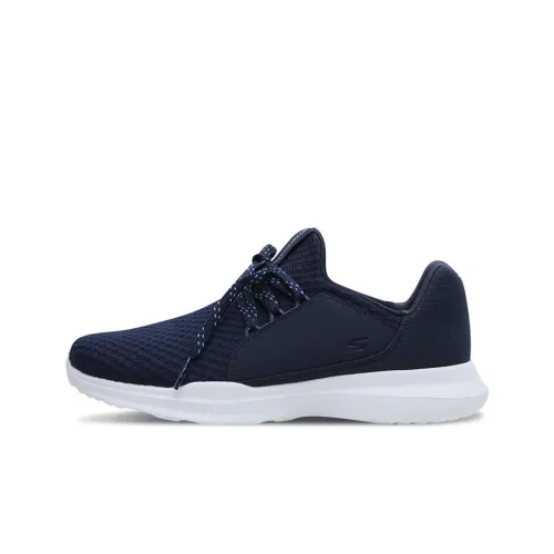 Skechers GO RUN Series Running Shoes Women's Low-Top Navy