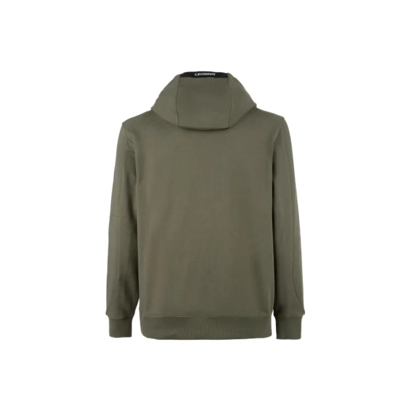 C.P.Company Diagnol Raised Fleece Hoodie-1