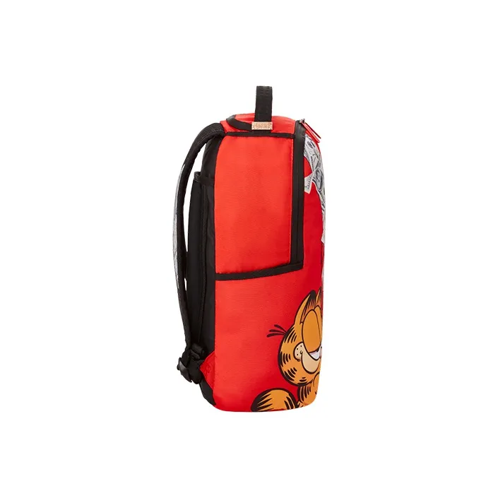 SPRAYGROUND DLX Garfield Collaboration Polyester Commute Backpack Large Size Unisex Red-1