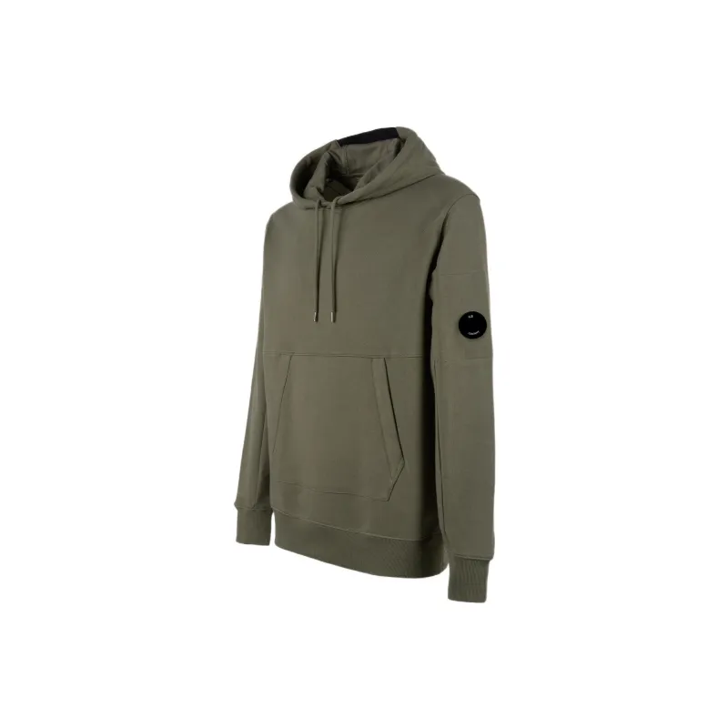 C.P.Company Diagnol Raised Fleece Hoodie-2