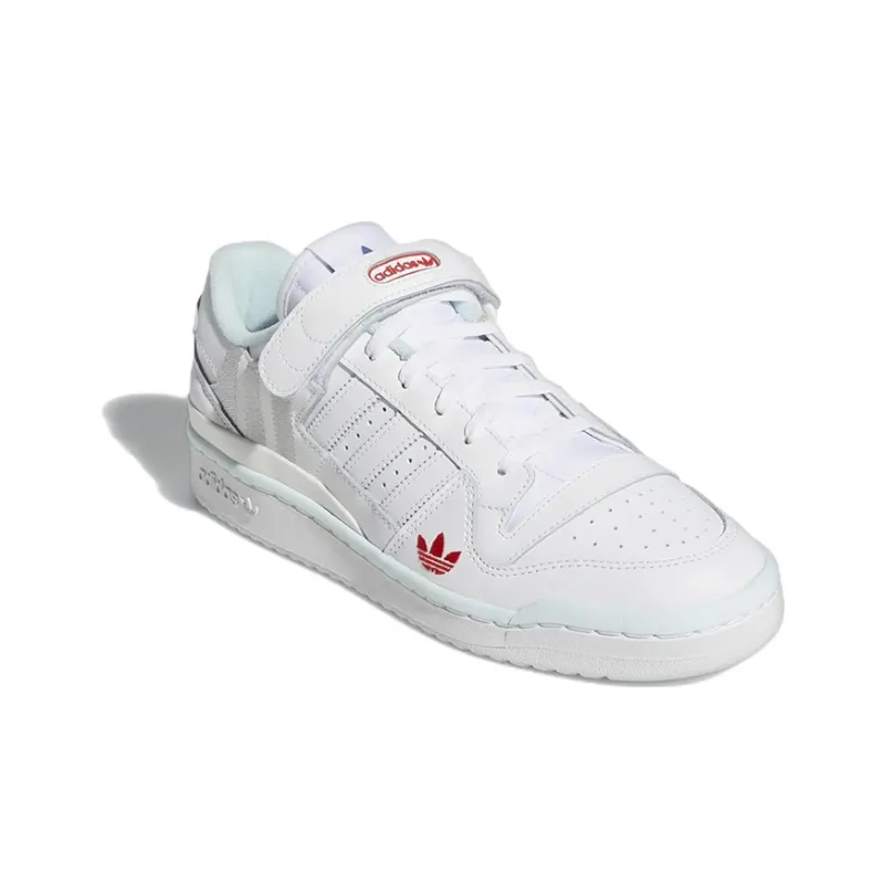 Forum Adidas Originals Low 'White Almost Blue'-2