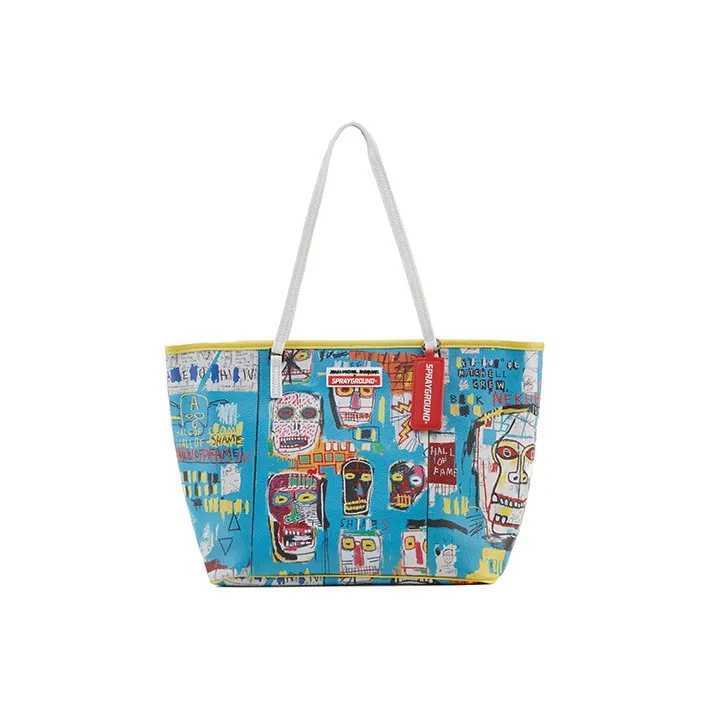 SPRAYGROUND PVC Handbag Medium Size Unisex Lake Blue-1