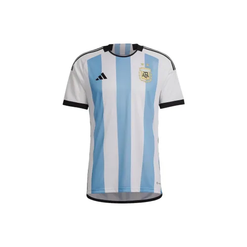 adidas Argentina 2022 Stadium Home Jersey White/Light Blue