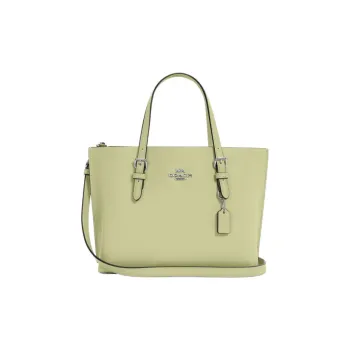 COACH Mollie Cow Leather Tote Bag, Shopping Bag, Handbag, Shoulder Bag, Crossbody Bag Medium Size Women's