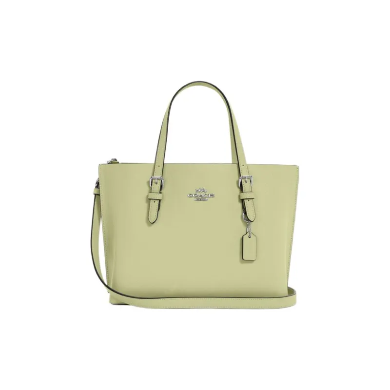 COACH Mollie Cow Leather Tote Bag, Shopping Bag, Handbag, Shoulder Bag, Crossbody Bag Medium Size Women's-0