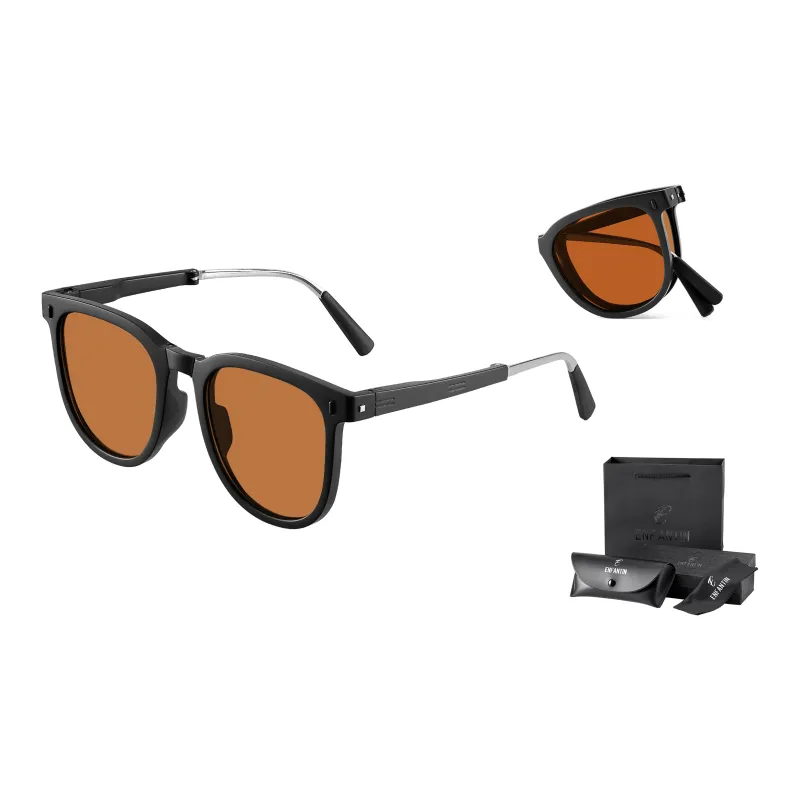 ENFANTIN Alloy Square Sunglasses Unisex-4
