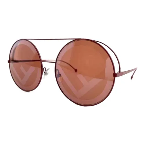 FENDI Sunglasses Unisex Red