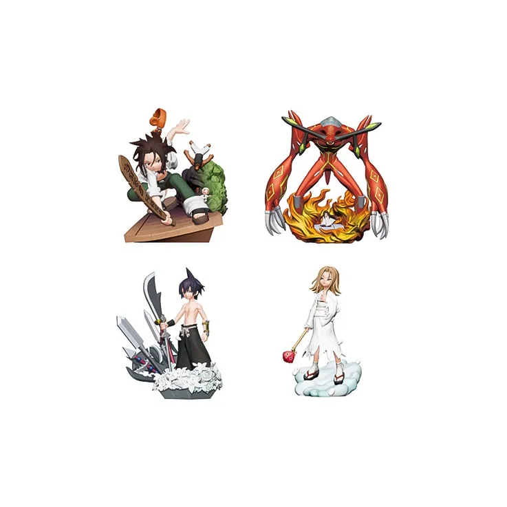 MegaHouse Yoh Asakura Little One 3D Effect Scenario Collection Scale Figures 8cm-1