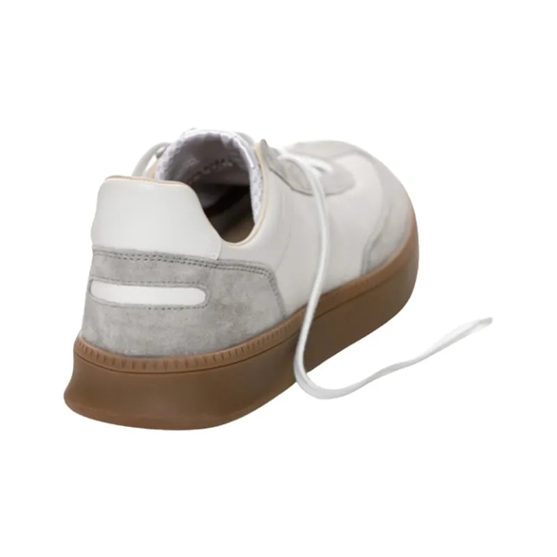 SPALWART Smash Low Low-Top Skateboard Shoes Unisex White Gray-2