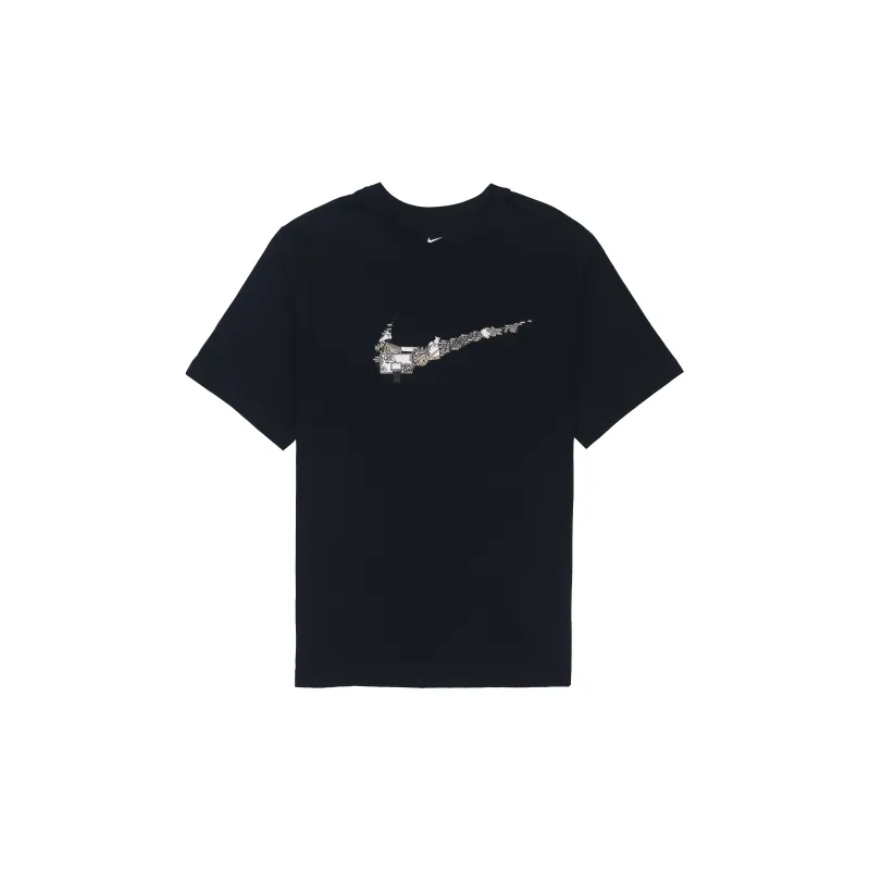 Nike Set in Sleeve T Shirt Men's Men's Black Black-2