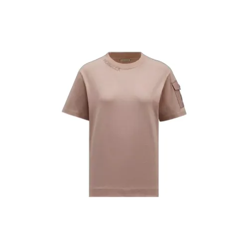 Moncler T-Shirts Women's Pink