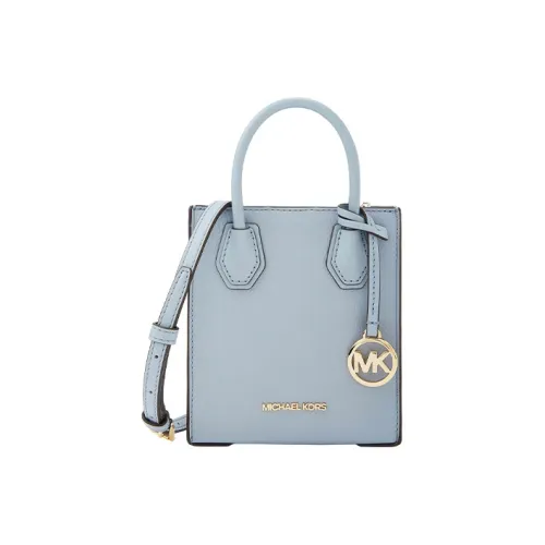 MICHAEL KORS MICHAEL KORS Luggage Collection Leather Handbag, Trunk Bag, Crossbody Bag, Shoulder Bag Mini Women's Blue
