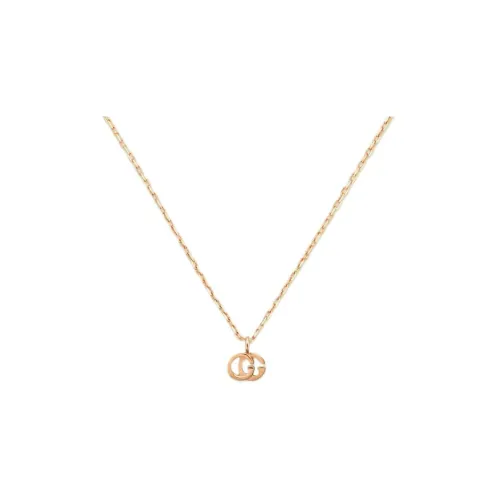 GUCCI Necklaces Women's Rose Gold