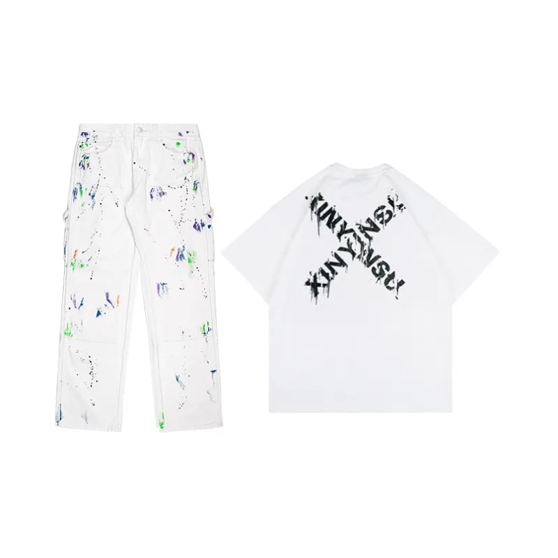 XINYINSU Straight Set Summer Unisex-5