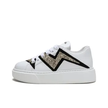 PRADA Skateboard Shoes Women's Low Top White