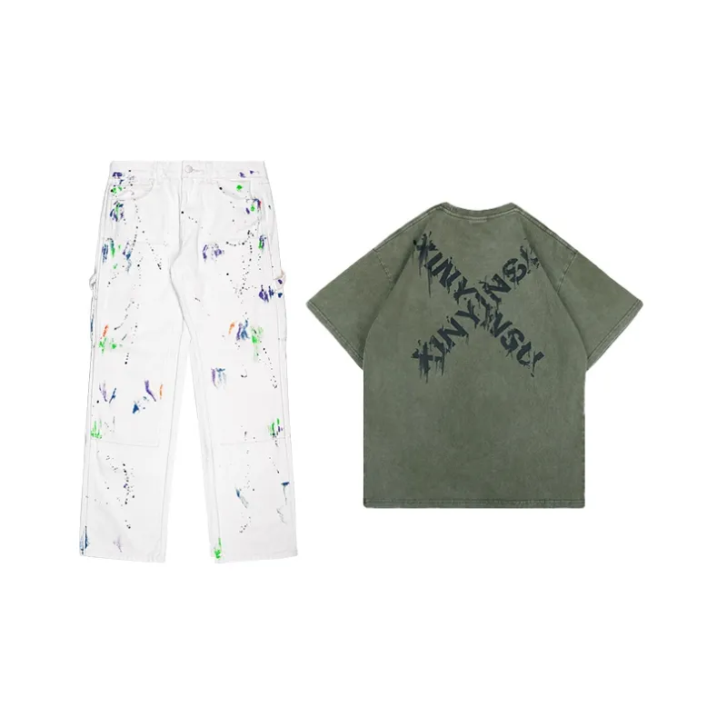 XINYINSU Straight Set Summer Unisex-3