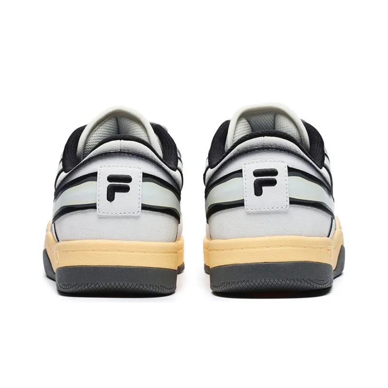 FILA FUSION T88 SKB Skateboard Shoes Women's Low Top Antique White/Bright White-3