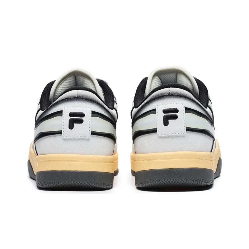 FILA FUSION T88 SKB Anti Slip Wear Resistant Low Top Skateboard Shoes Men's Antique White-4
