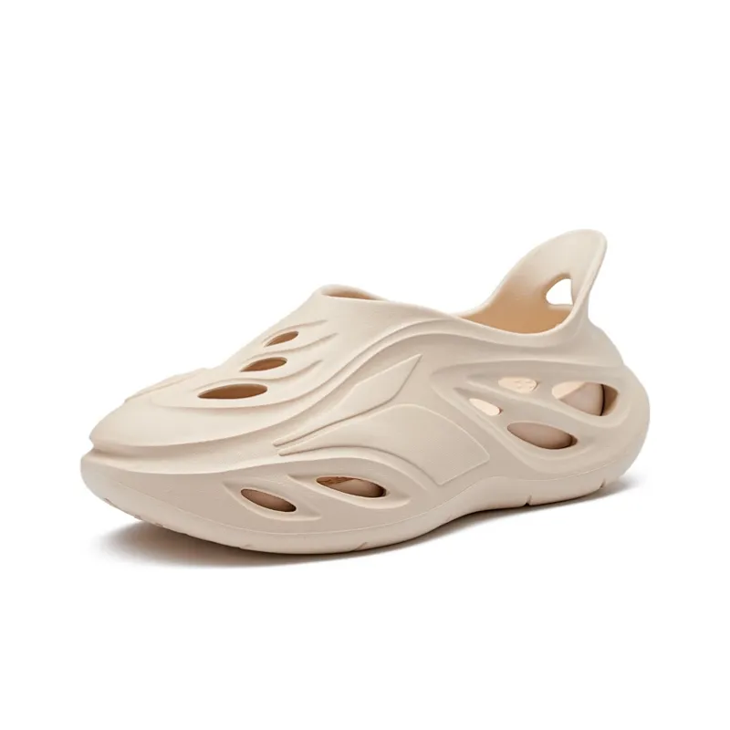 361° Yuyu Whale Sports Sandals Men's Ivory White-2