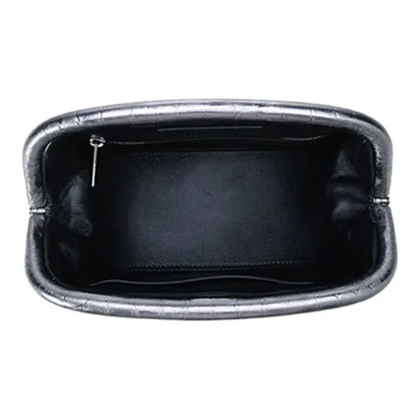 Balenciaga Editor Clutch Xs Silver Metallized-5