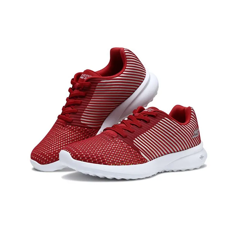Skechers ON THE GO City 3.0 Cushioning Anti-Slip And Wear-Resistant Low-Top Casual Shoes Women's Red-2