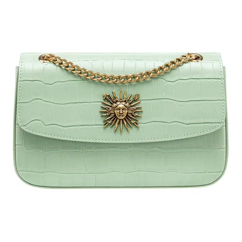 VANESSA HOGAN Helios Series Cow Leather Shoulder Bag Crossbody Bag Women's Light Green