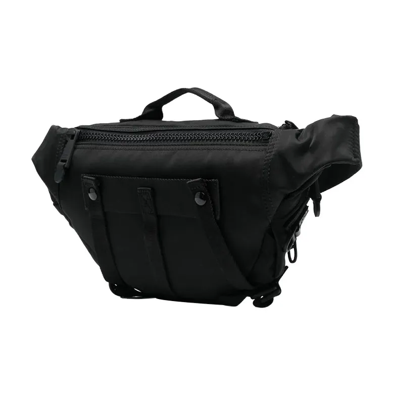 MOSCHINO Cotton Sling Bag Medium Size Men's Black-1