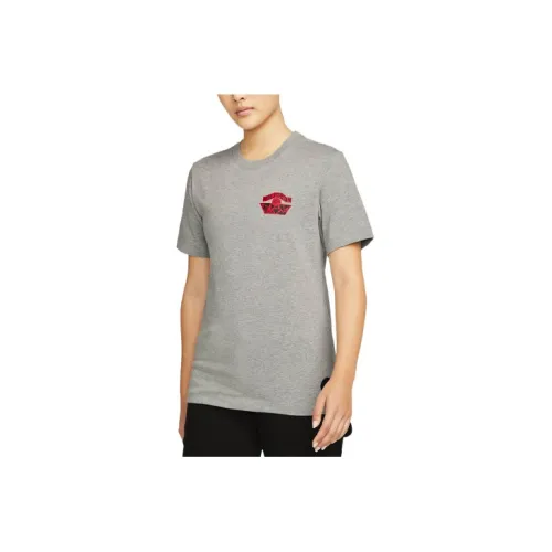 Jordan T-Shirts Women's Gray