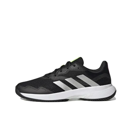 Adidas CourtJam Control 'Black White Lime'