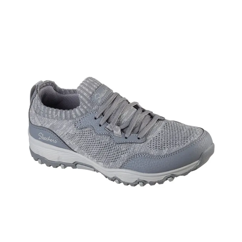 Skechers Seager Hiker-Sunny Dream Cushioning Anti-Slip And Wear-Resistant Low-Top Running Shoes Women's Gray-2