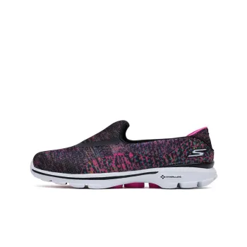 Skechers Go Walk 3 Casual Shoes Women's Low-Top Black/Colorful Color