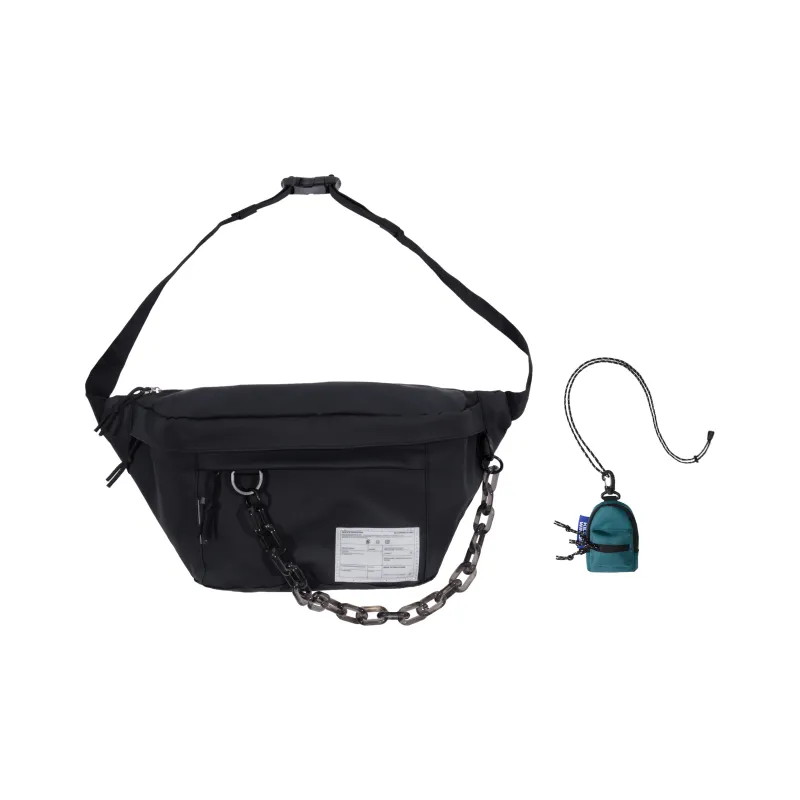 KILLWINNER Polyester Fanny Pack Shoulder Bag Crossbody Bag Medium Size Unisex Black-15
