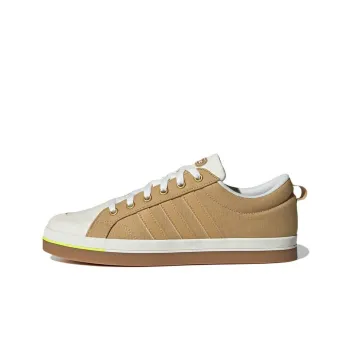 Adidas Neo Bravada Wear resistant Non Slip Casual Skateboarding Shoes Unisex Brown Yellow