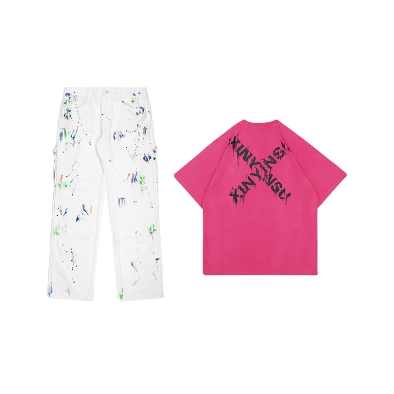 XINYINSU Straight Set Summer Unisex-7